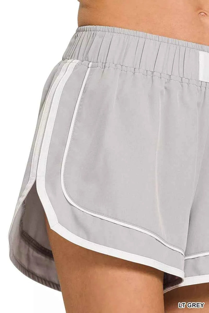 Soft Woven Lined Dolphin Shorts