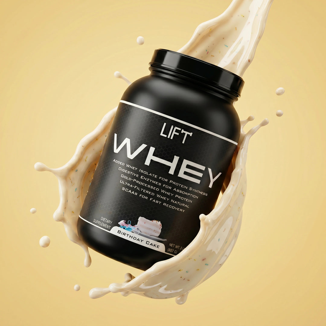 Whey Protein Birthday Cake - Delicious &amp; Nutritious Supplement