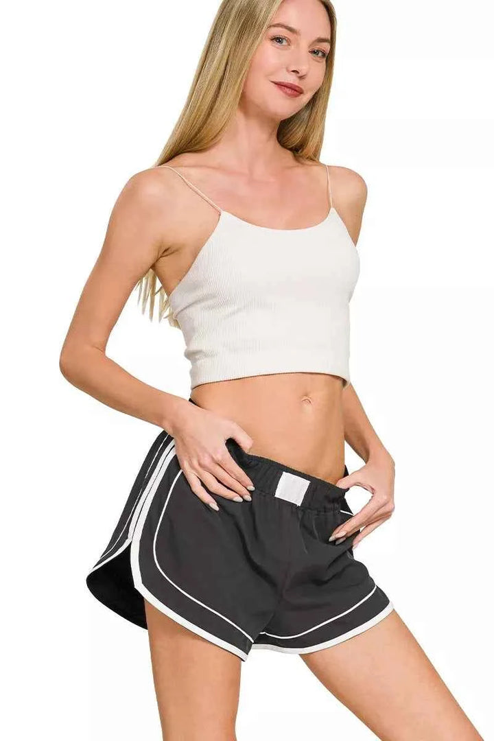 Soft Woven Lined Dolphin Shorts