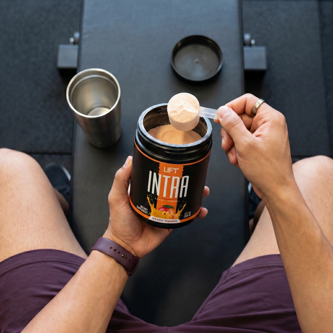 Intra Energized Aminos Peach Mango - Advanced Amino Formula for Enhanced Performance