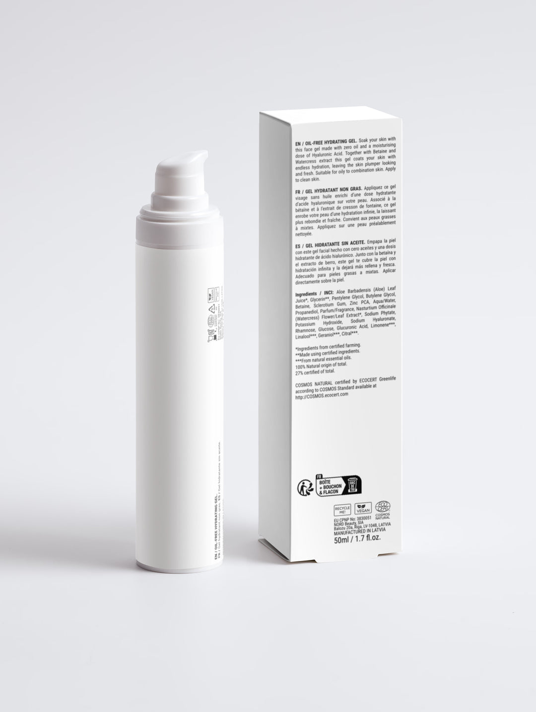 Oil-Free Hydrating Gel for Refreshing, Lightweight Moisture